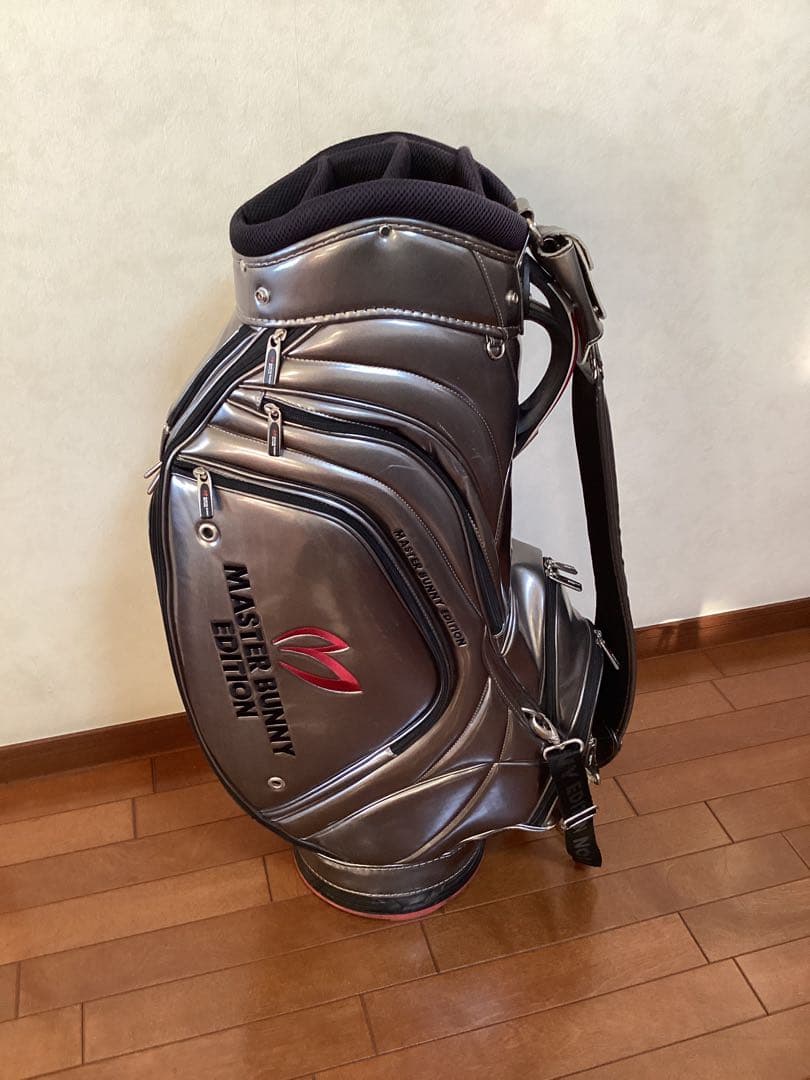 MASTER BUNNY EDITION キャディバッグ シルバー