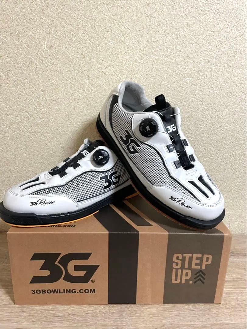 ★ボウリング★シューズ★ストーム★3G・ダイヤルレーサー★27cm★ホワイト★
