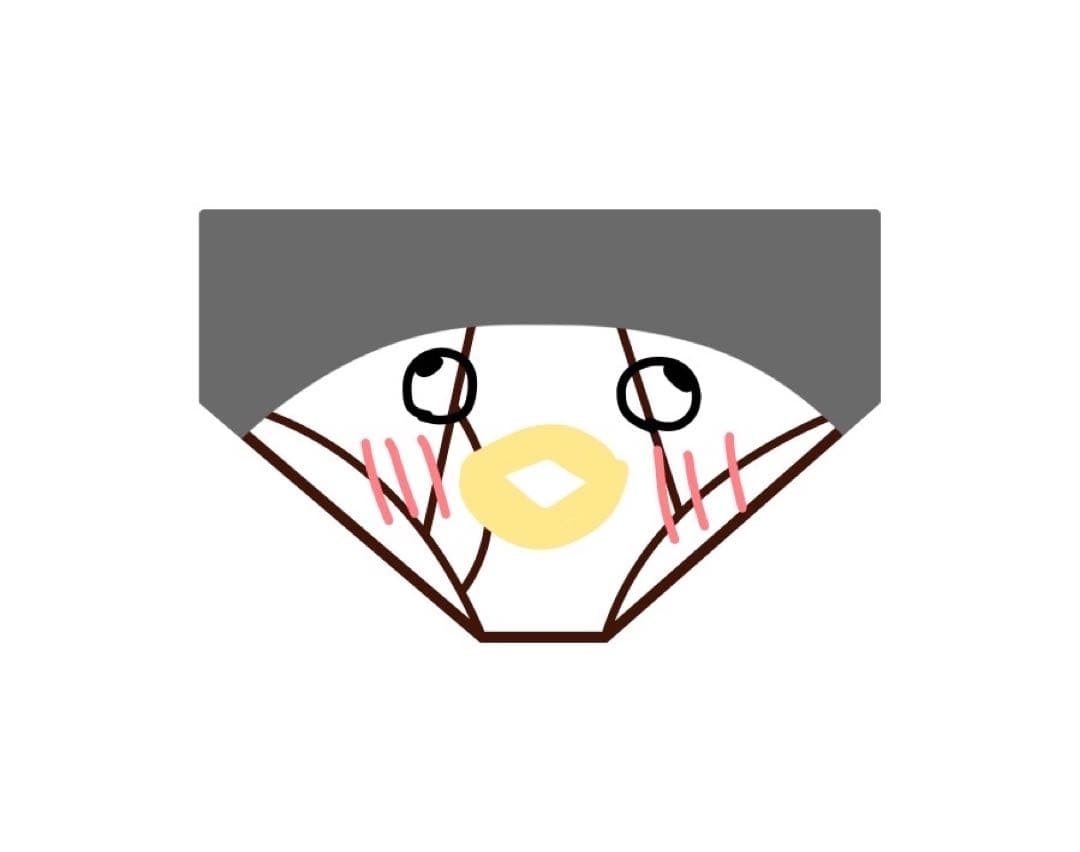 ペンギンのパンツ(イラスト)