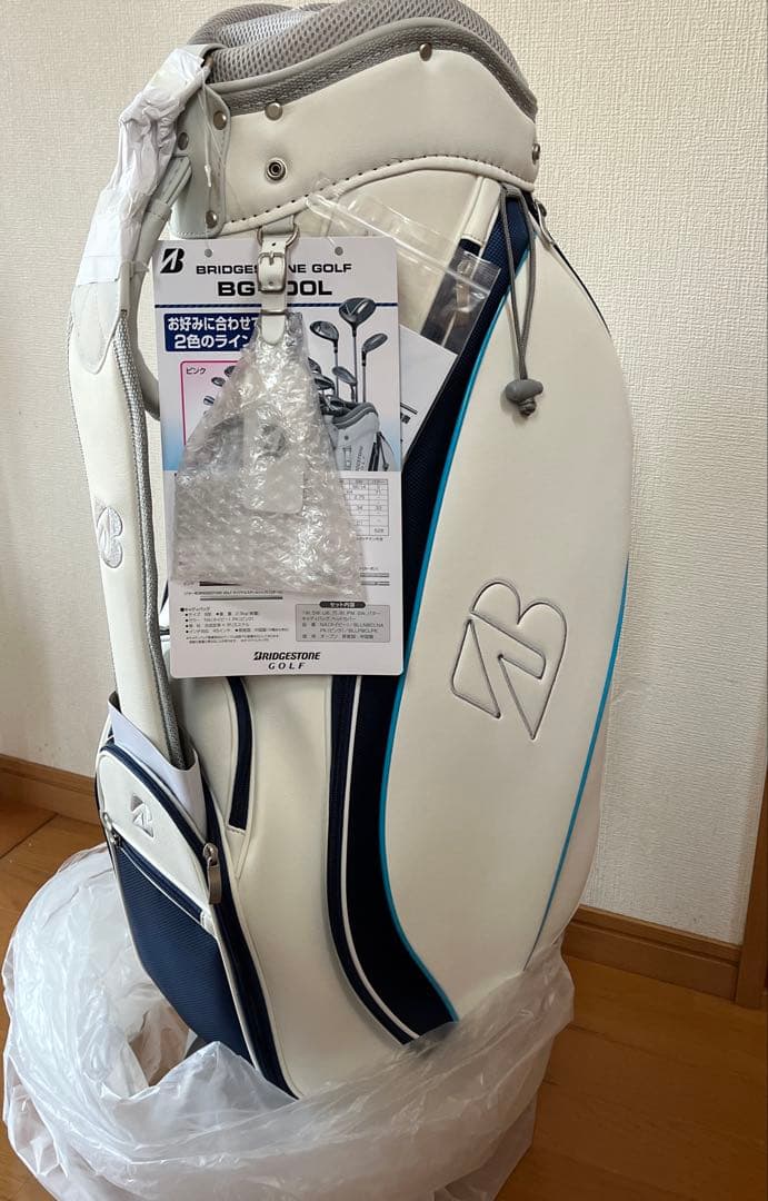 ブリヂストン 新品 キャディバッグ のみ　レディース BG-100L