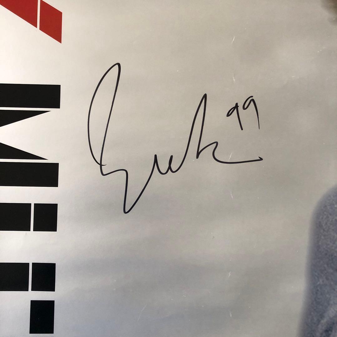 BECK ポスター　直筆サイン入り