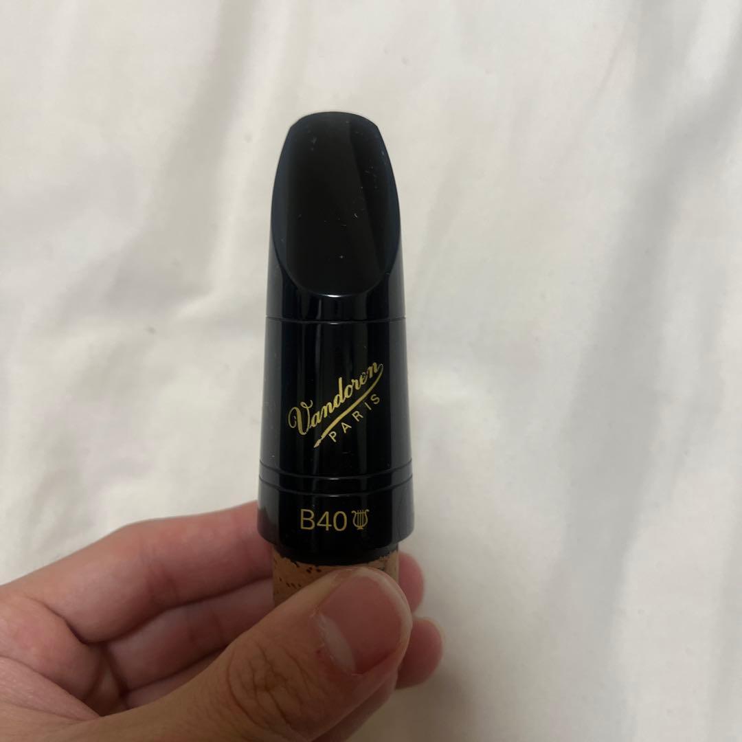 【試奏のみ、美品】Vandoren B40ライヤークラリネットマウスピース