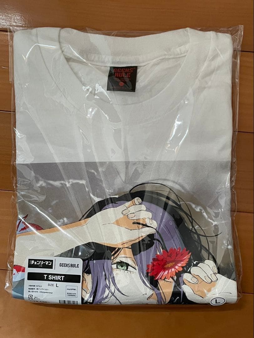 ギークス ルール GEEKS RULE チェンソーマン　レゼ　Tシャツ　Ｌサイズ