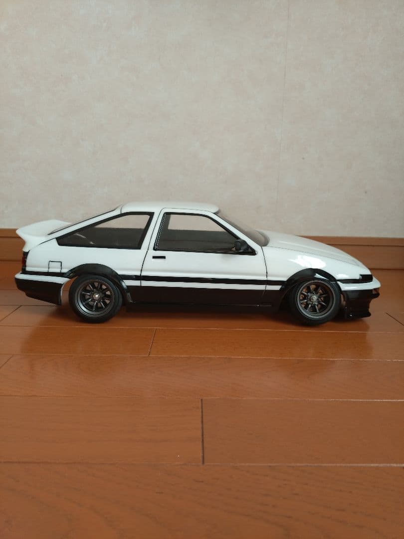 トレノ AE86 ホワイト/ブラック パンドラ ディスプレイシャーシ ete