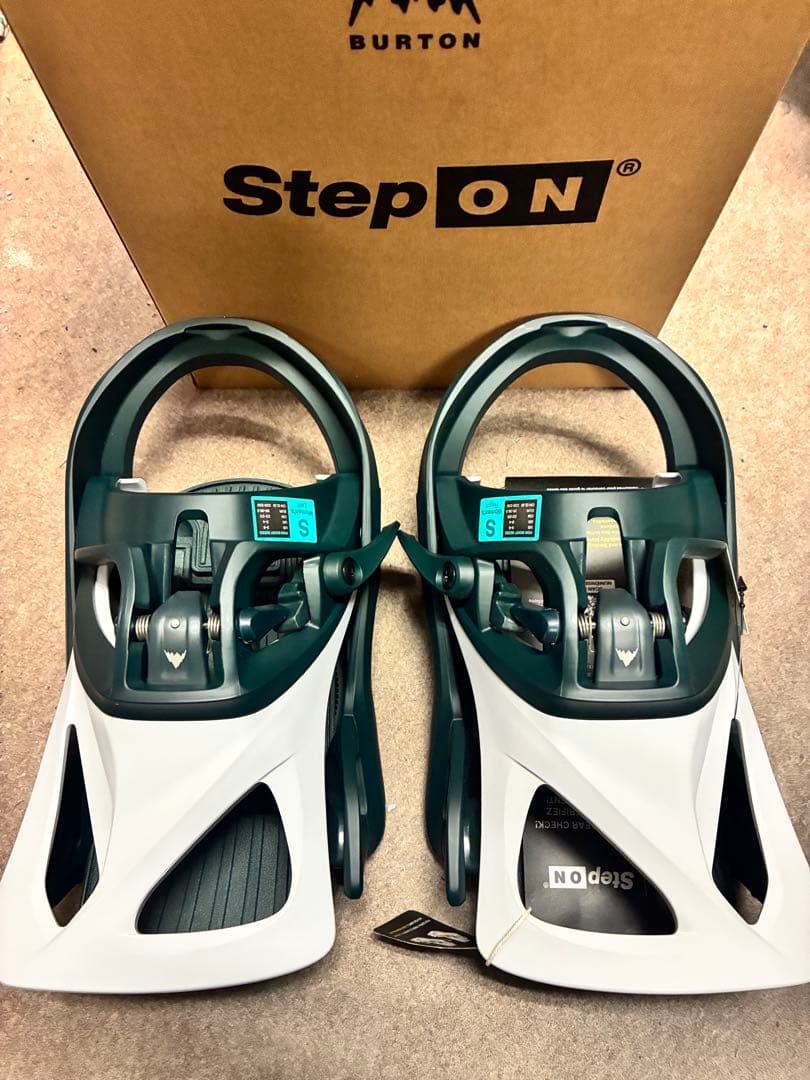 スノーボード Burton Step On Deep Emerald / White