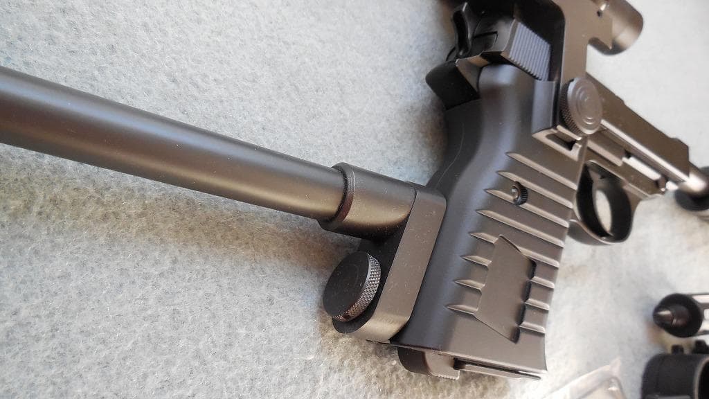 マルゼンワルサーP38デタッチャブル写真の物銃含みますアンクルタイプ　カスタム品