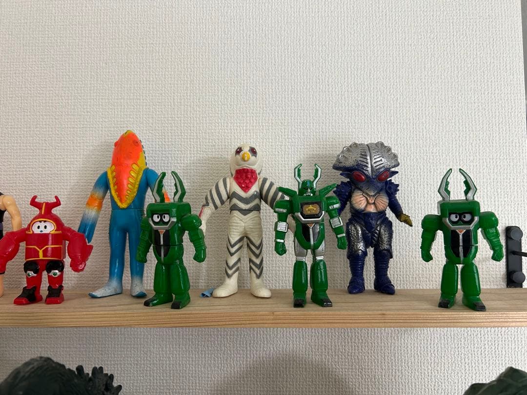 【豪華30体セット】ゴジラ・ガメラ・ロボコン 他　ヴィンテージソフビ　大幅値下げ