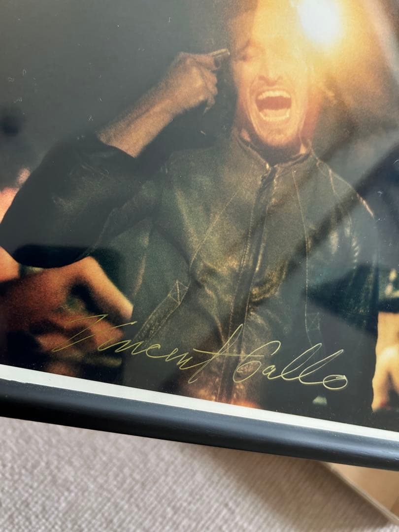 専用ヴィンセント・ギャロ直筆サイン入りフォト「Buffalo66」