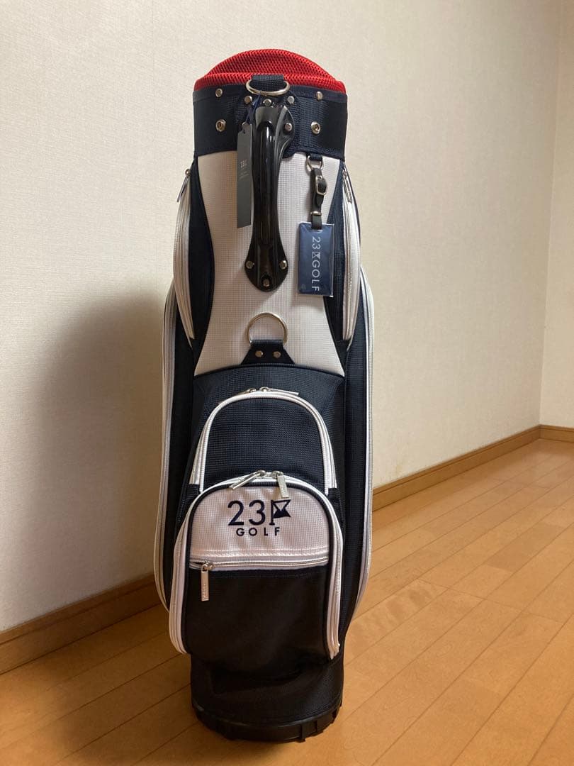 ［超売れ筋］23区GOLF キャディバッグ　セルフスタンド収納型　ユニセックス