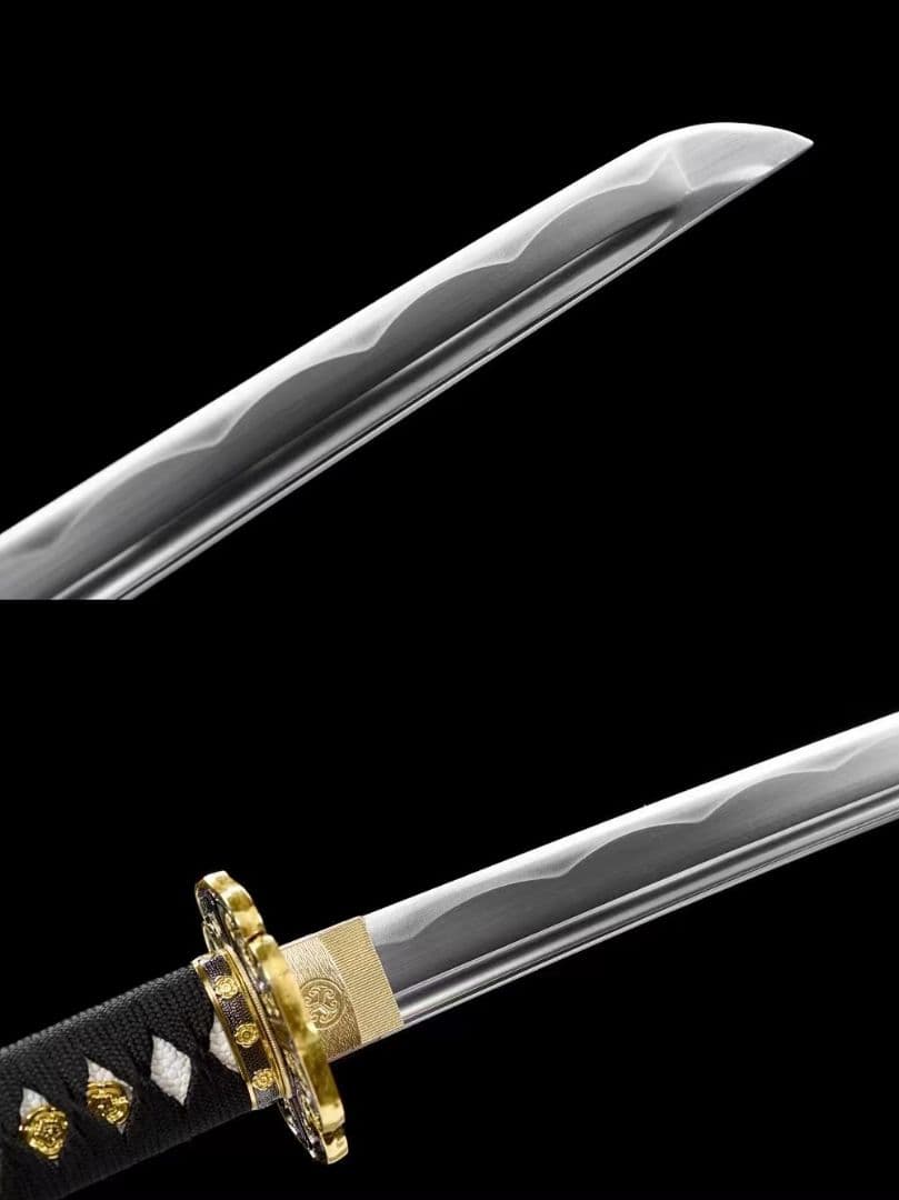 1068-武具 刀装具 日本刀　模造刀 居合刀 武士道 武蔵 鑑賞用 手鍛造打