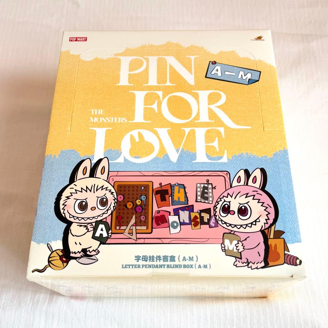 ラブブ PIN FOR LOVE アルファベットペンダント アソート