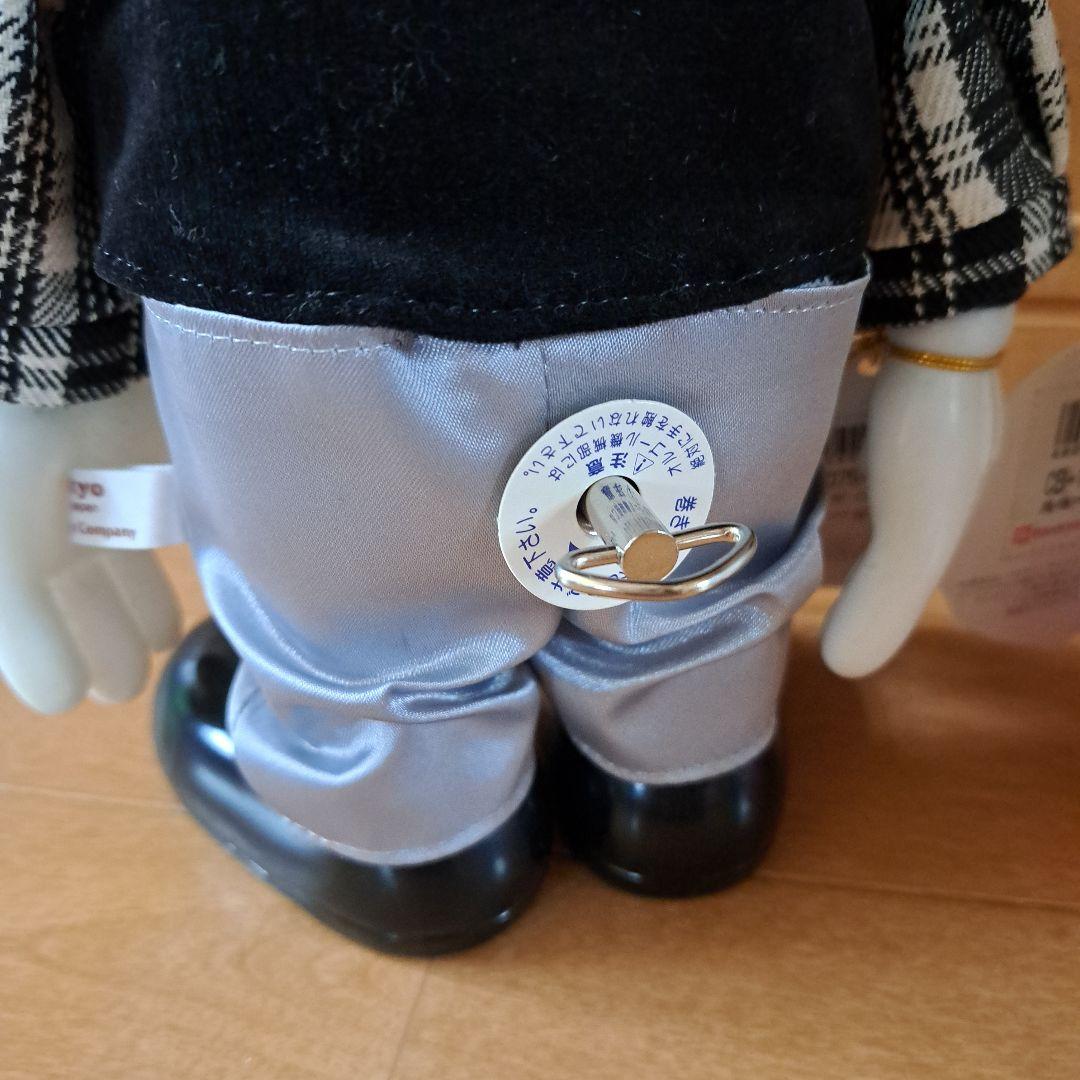 ディズニー ミッキーミニーウェディング 首振り人形 オルゴール レトロ