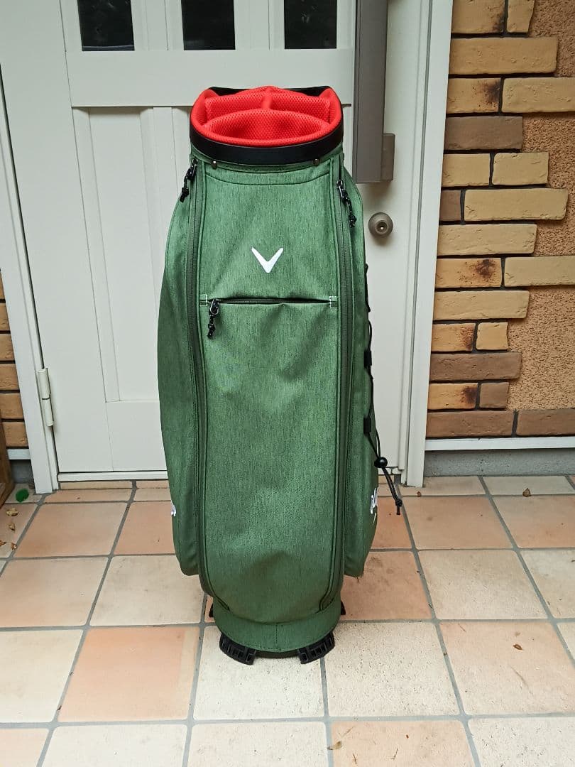 キャロウェイ　キャディバッグ 　色　グリーン