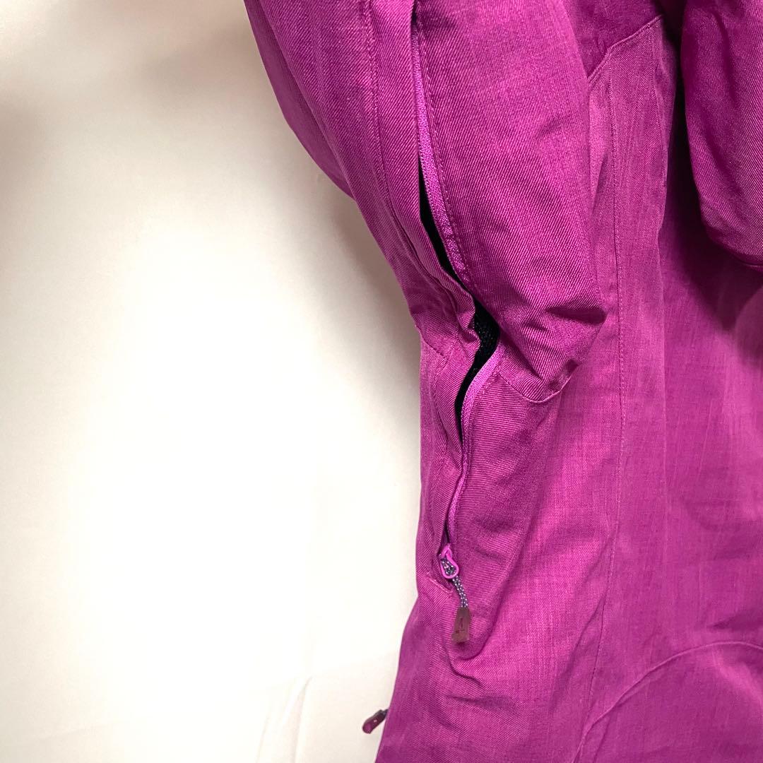 【美品】 salomon サロモン スノーボードウェアS 紫