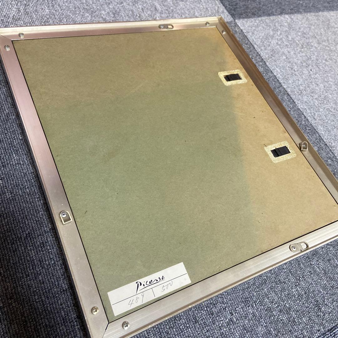 陶版画　パブロ・ピカソ　母と子　489/500