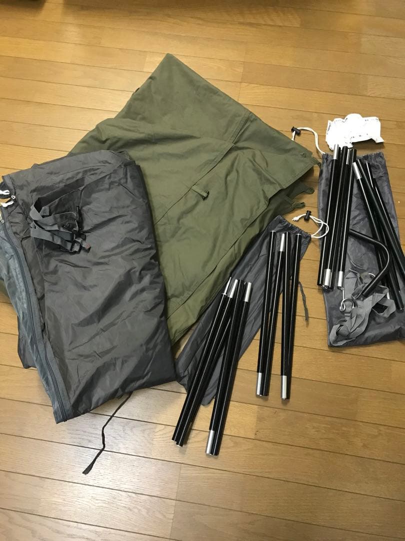 バンドック　ソロティピー1TC+フロントウォール+二股ポール