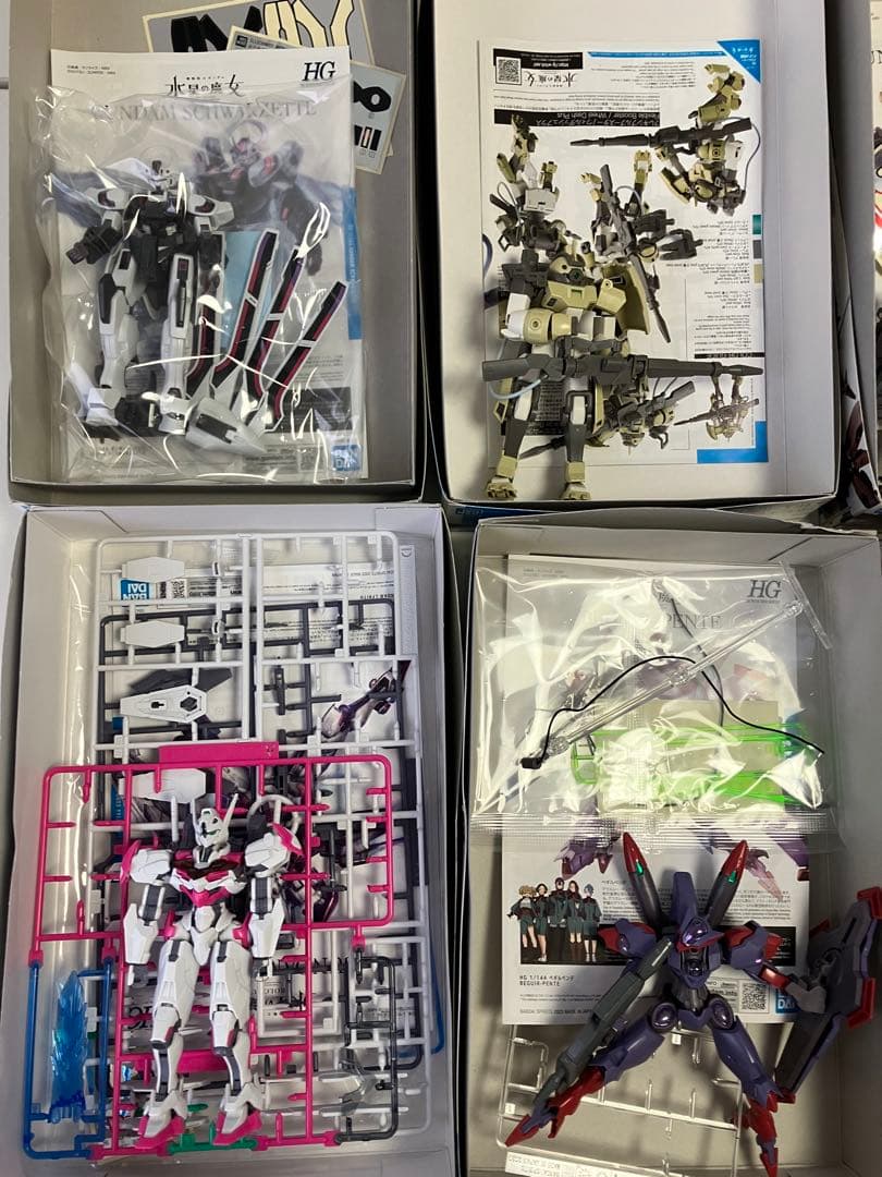 ガンプラ 素組み まとめ売り 39体 HGガンダム ジャンク品