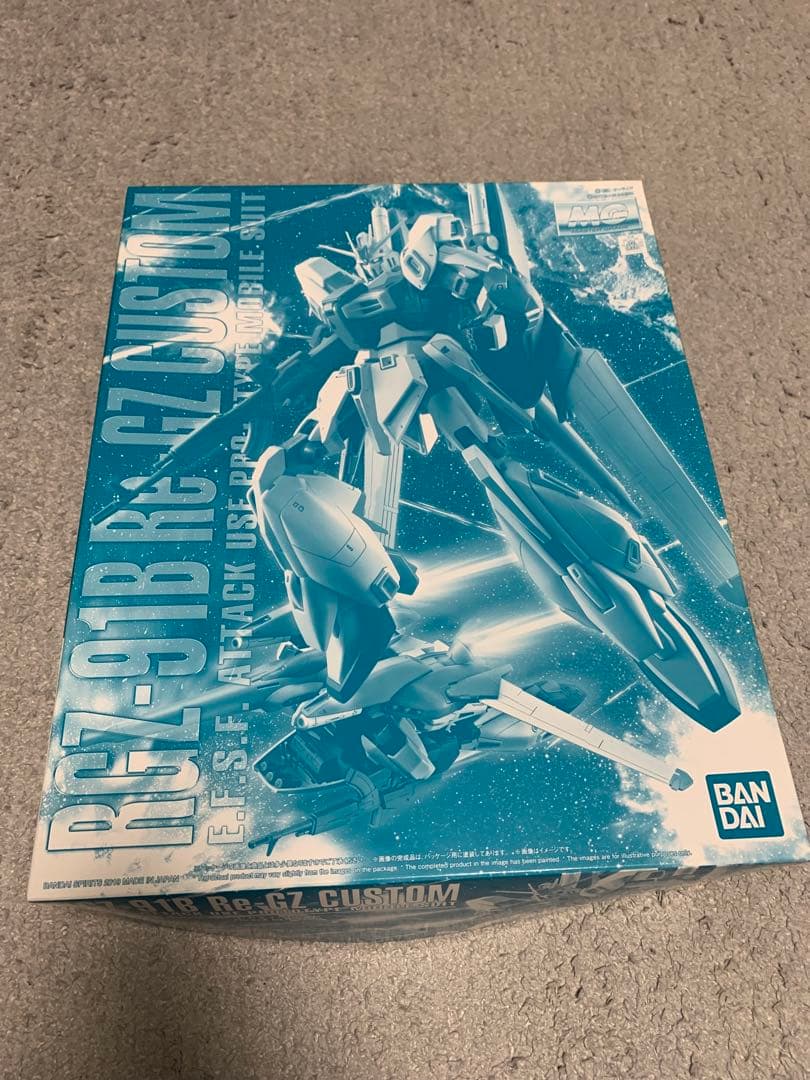 プレミアムバンダイ限定　MG リガズィ　カスタム　未組み立て品