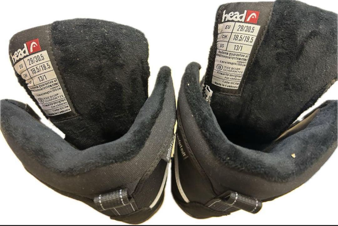 美品！HEAD スノーボードBOAブーツ 18.5/19.5