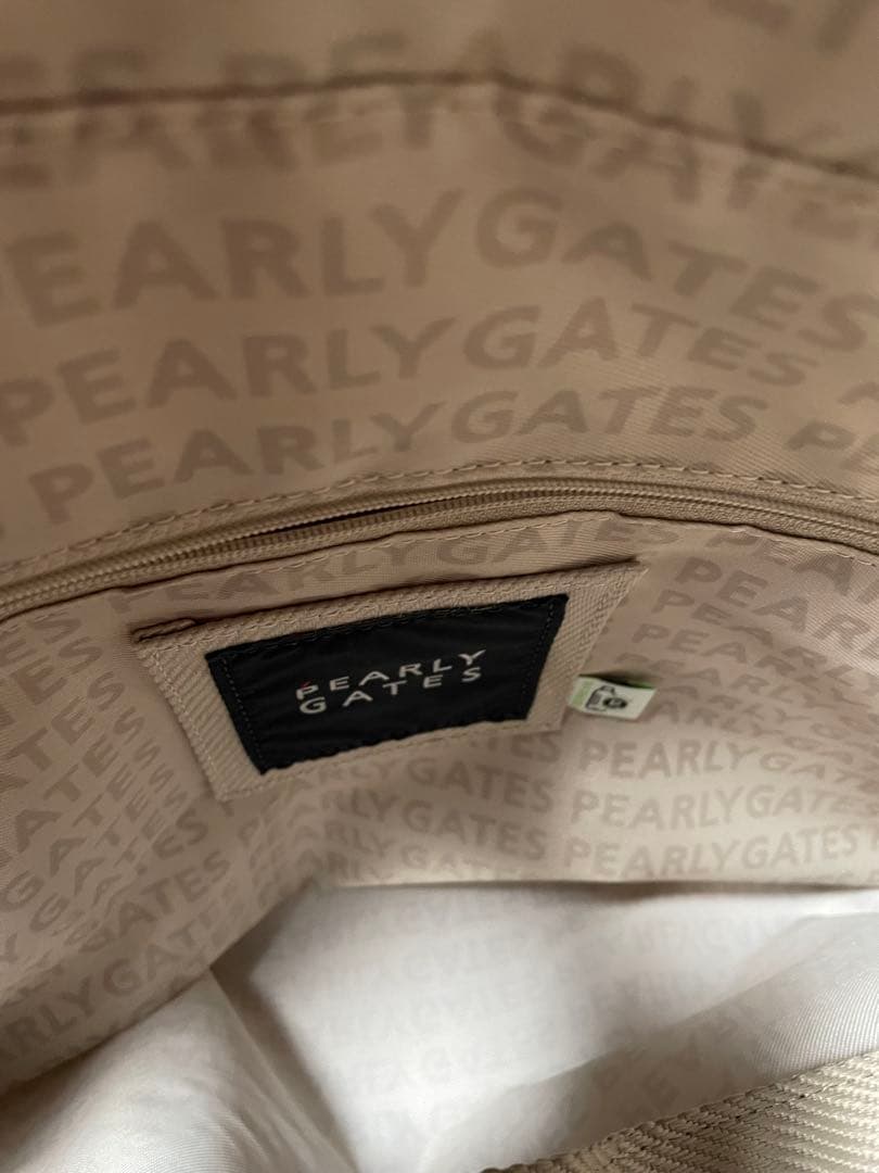 美品　パーリーゲイツ　ロッカーバック　ベージュ