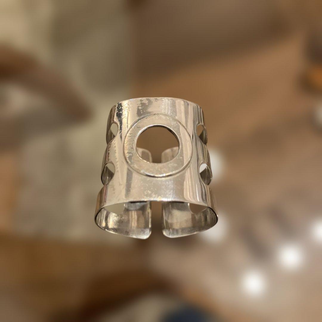 ウッドストーン　総銀　B♭クラリネットリガチャー