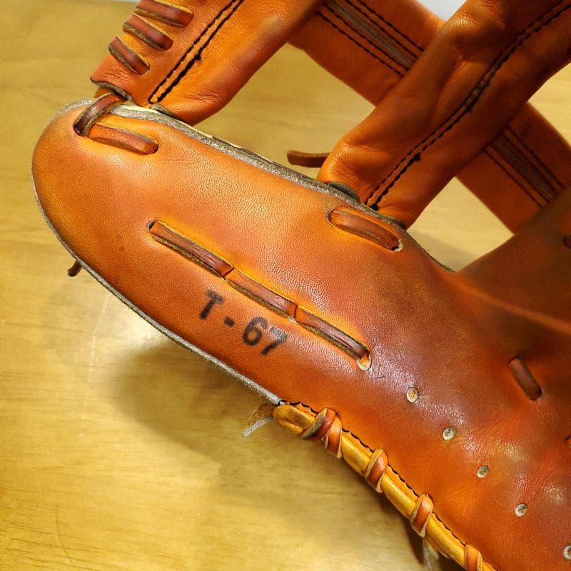 ZETT 支給品 ブラゼル 阪神 T-67 日本製 佐藤印 ゼット 硬式グローブ