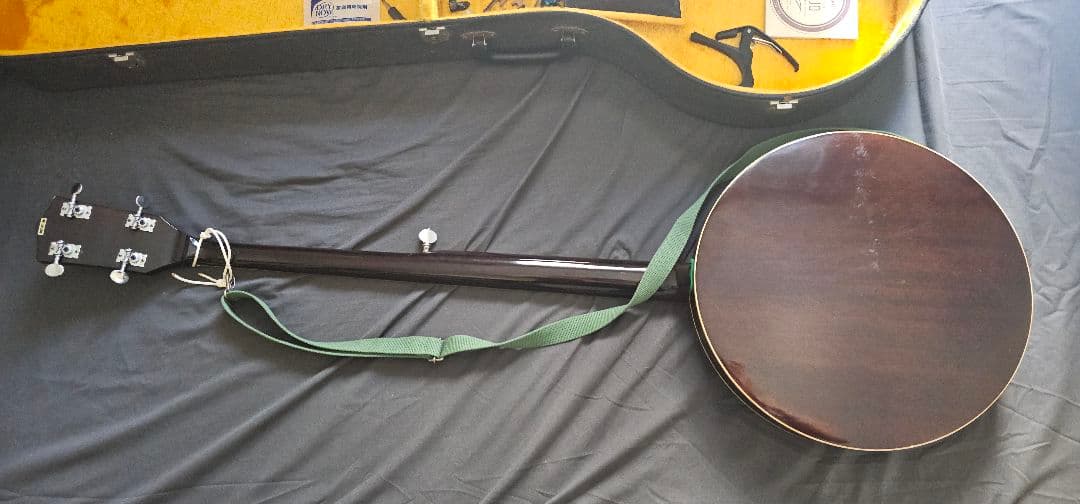 バンジョー ハードケース付き