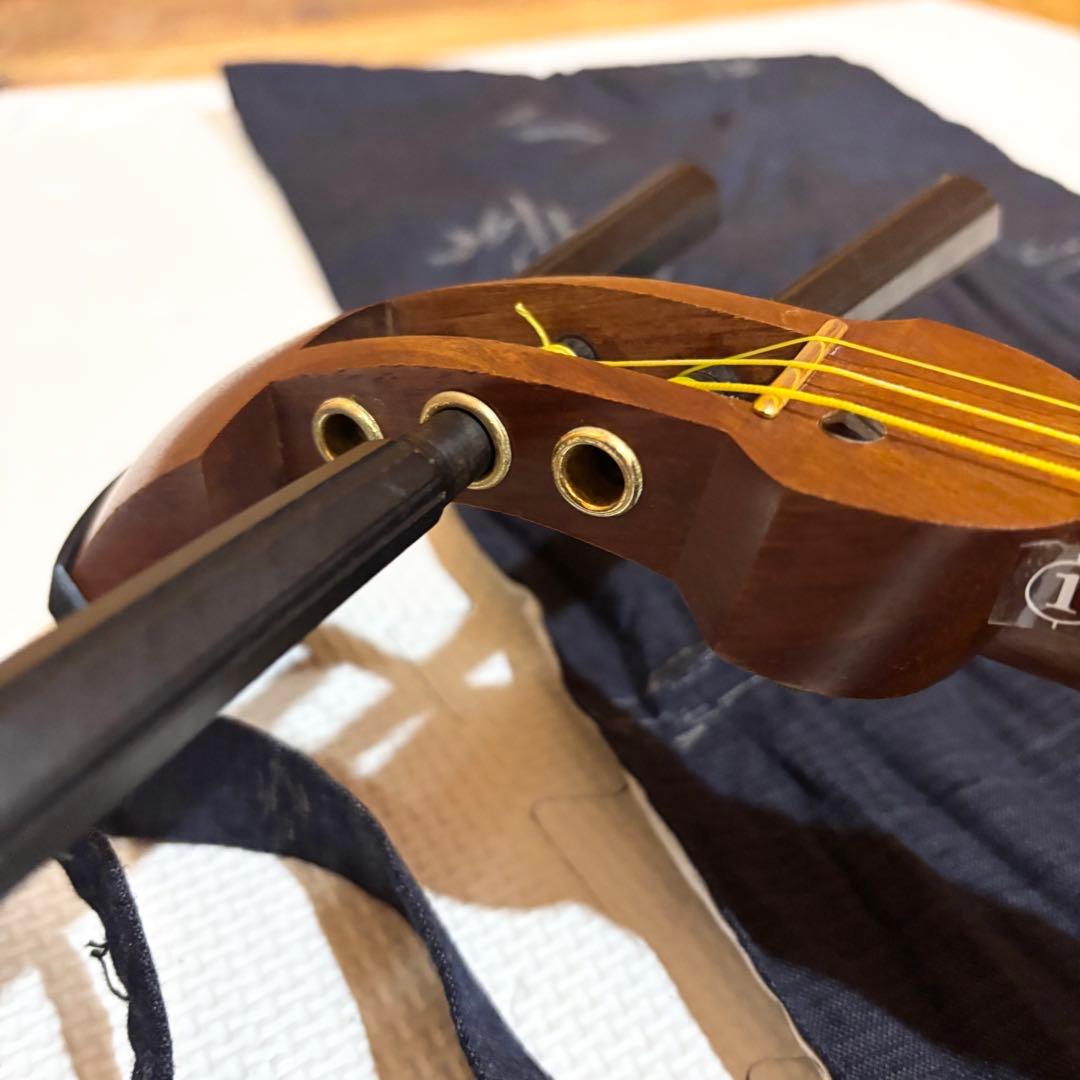 三味線 長唄 東サワリ 丸打胴 中棹 地歌 長唄三味線