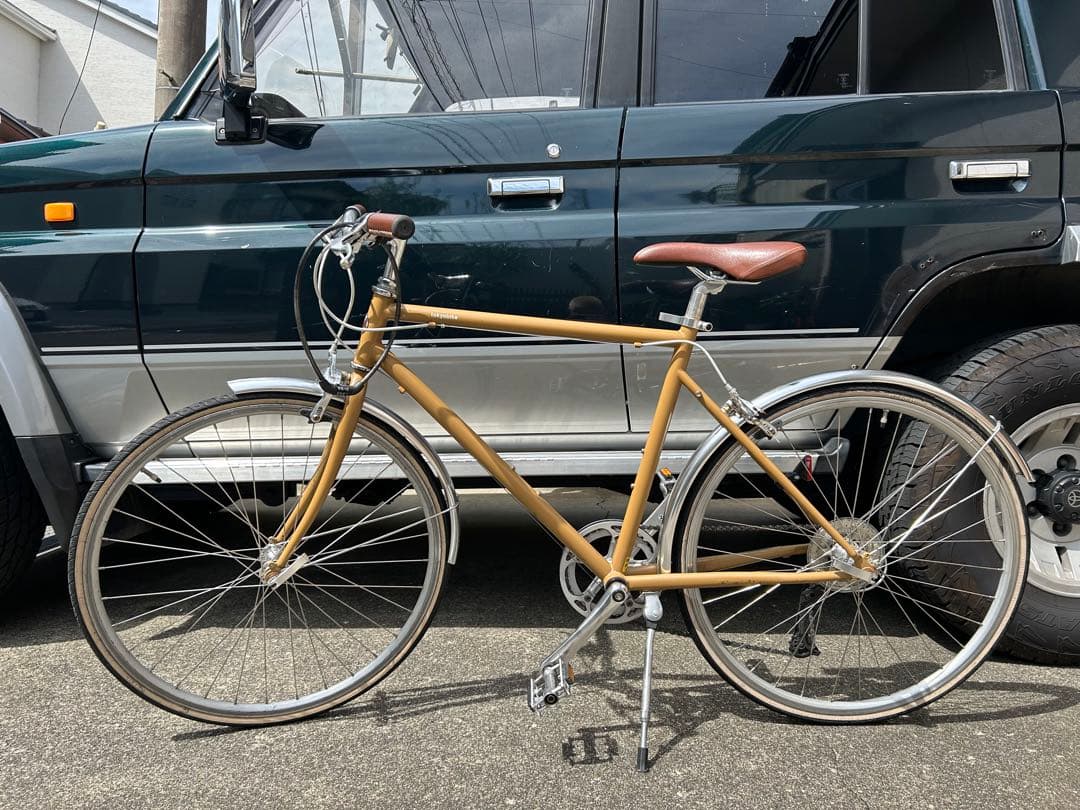 トーキョーバイク/TOKYOBIKE26/デザートイエローS/2024.4月購入