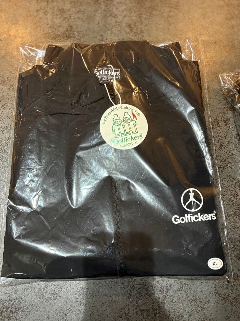 GOLFFICKERS 上下セット XL ブラック　ゴルフィッカーズ　新品