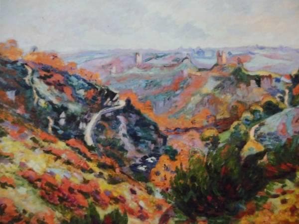 Guillaumin、CRONZANT、希少画集画、新品額装付