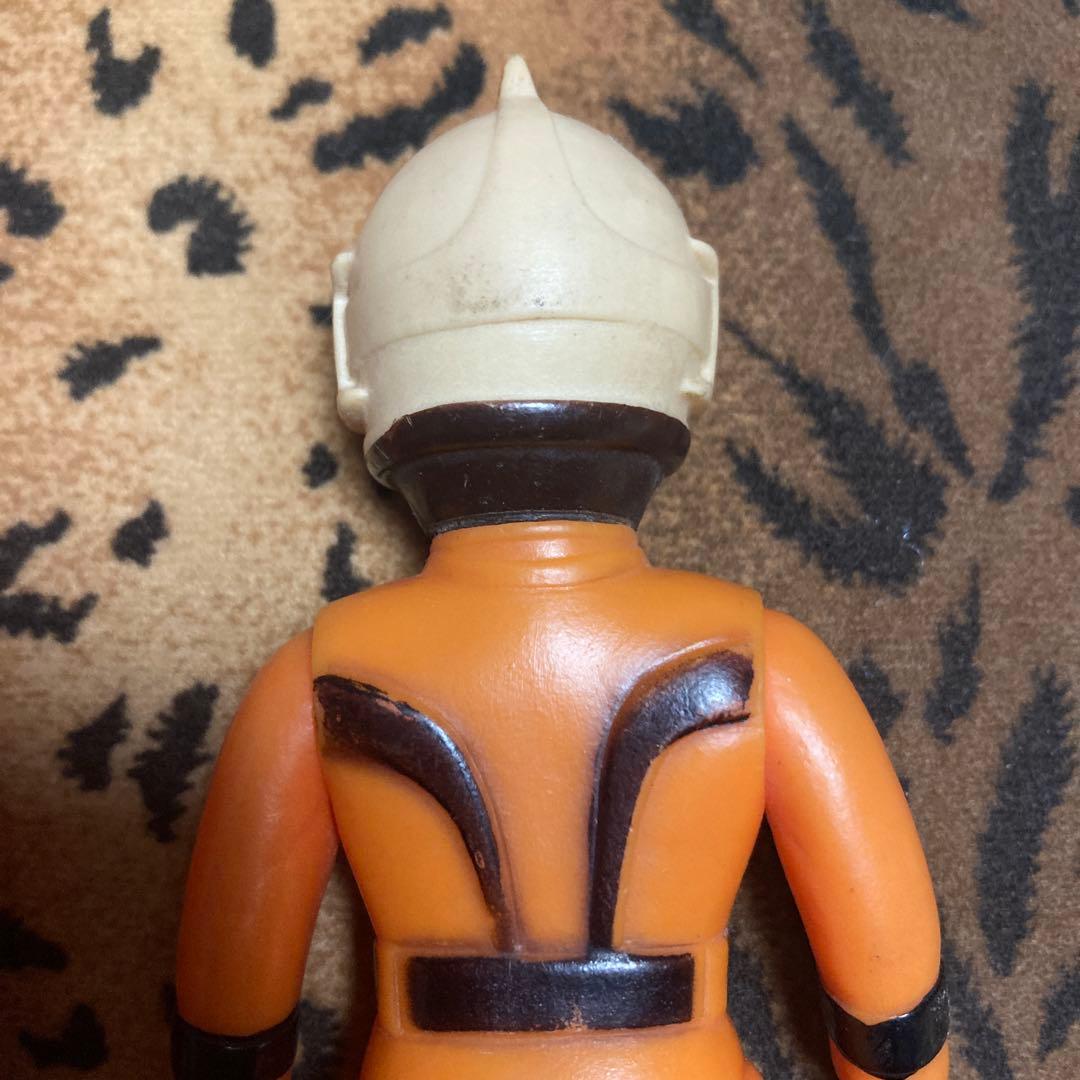 ソフビ人形 3体セット 当時物 帰ってきたウルトラマン マット隊員 MAT隊員