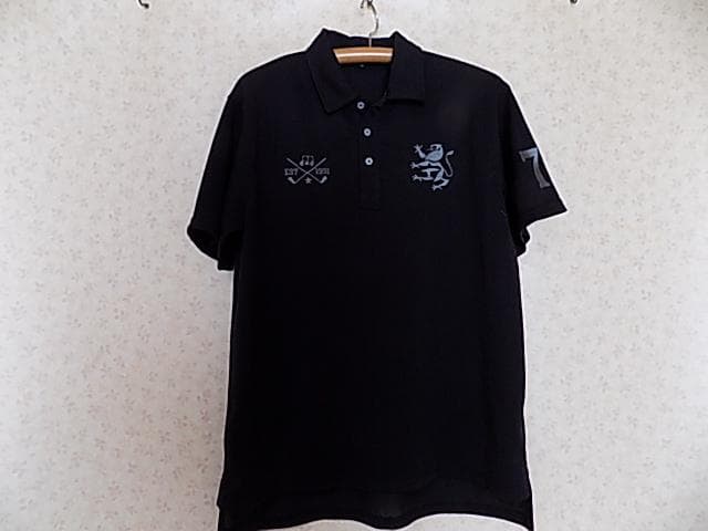 63190  OPST ポロシャツ　黒　サイズO
