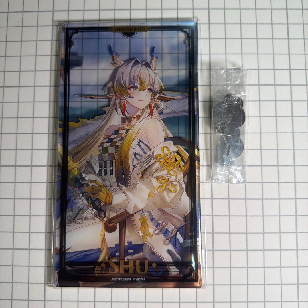 韓国AGF2025 アークナイツ アクリル 装飾セット シュウ