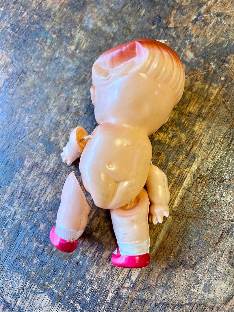 セルロイド人形　女の子　サクラビスク　大正ロマン　アンティーク　レトロ　日本人形