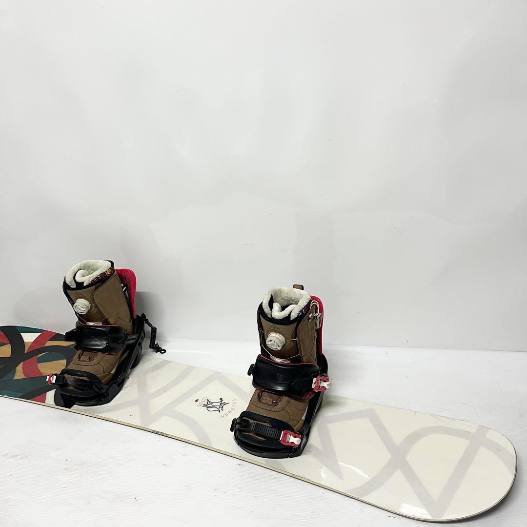 未使用　SALOMON LOTUS レディース　スノボセット　K2 スノーボード