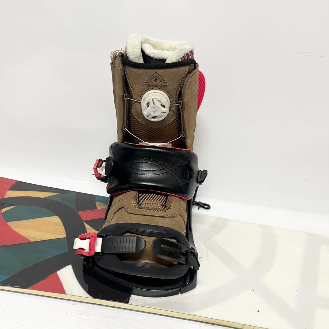 未使用　SALOMON LOTUS レディース　スノボセット　K2 スノーボード