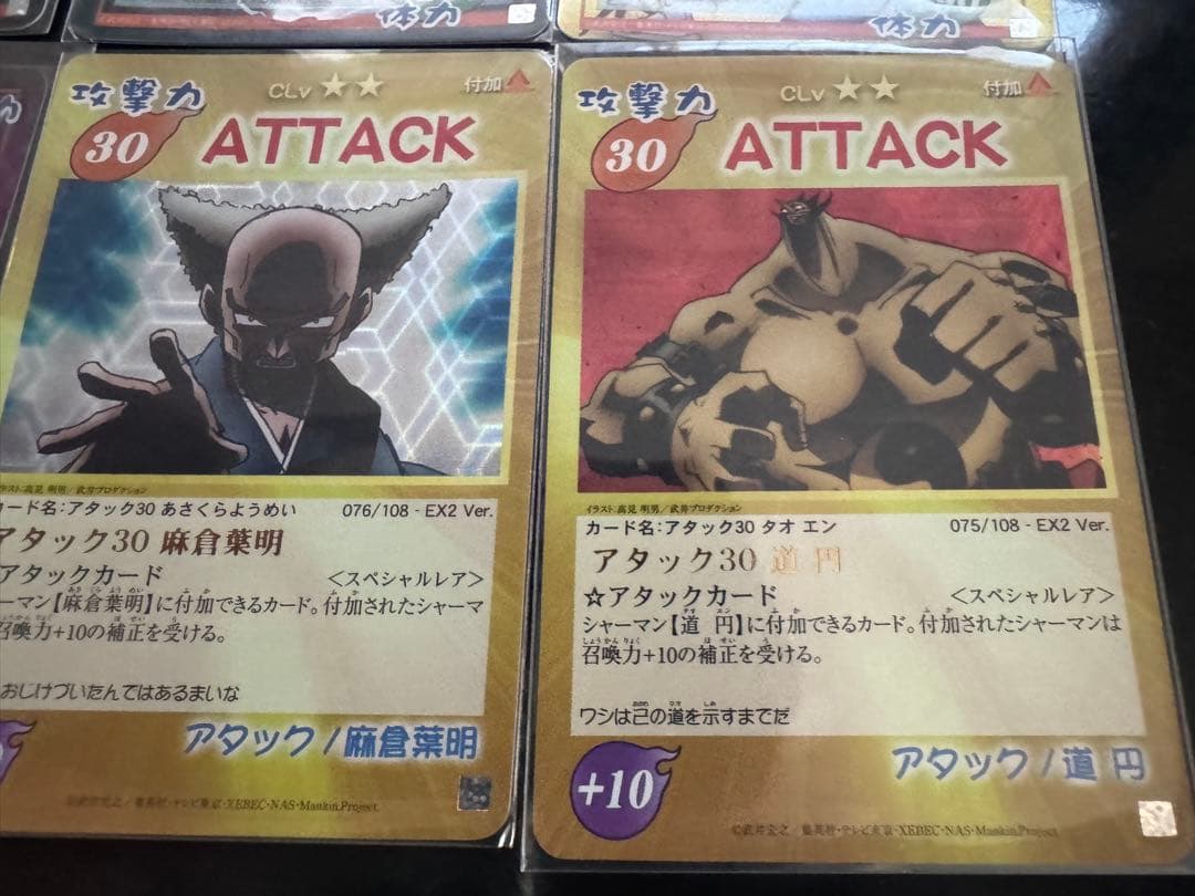 シャーマンキングカードEX２　15枚セット