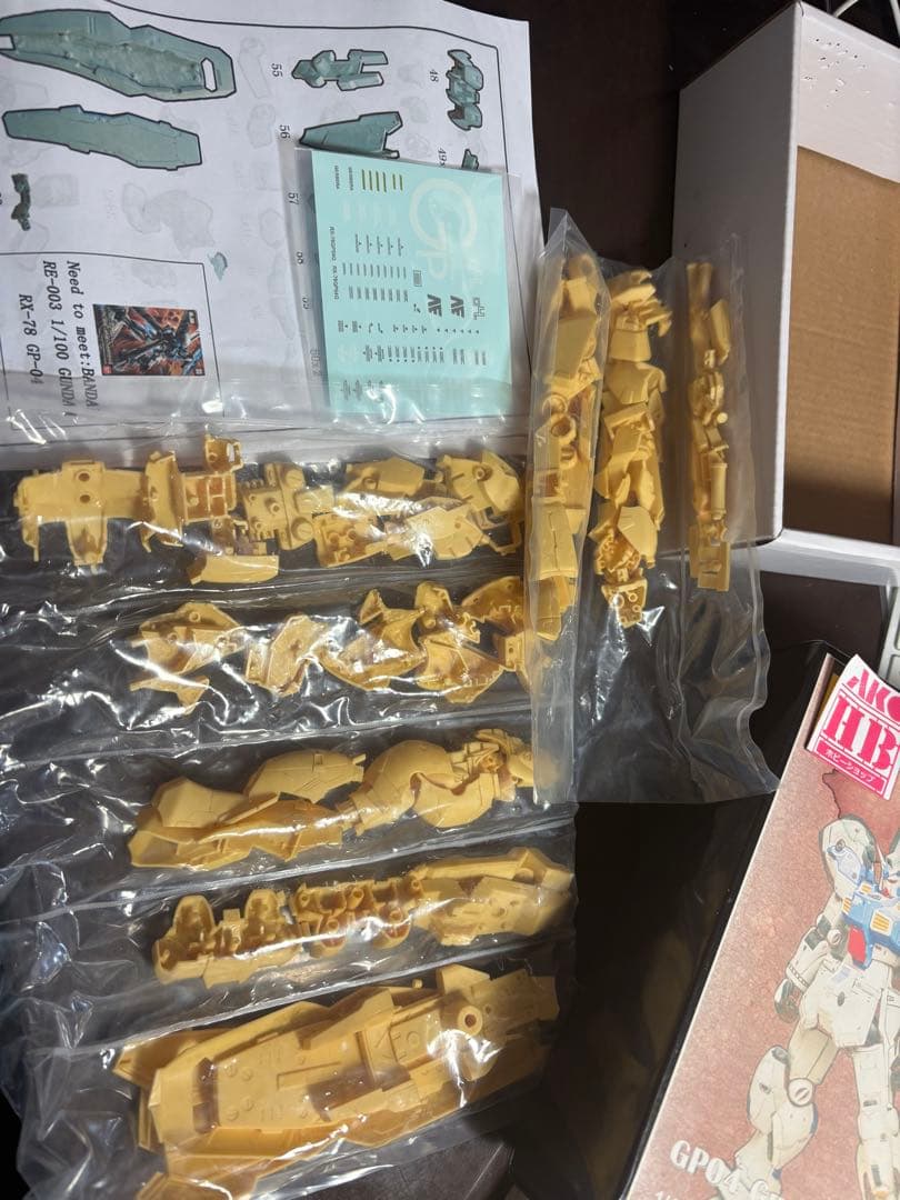 1/100 GP04 ガンダム ガーベラ ガレージキット