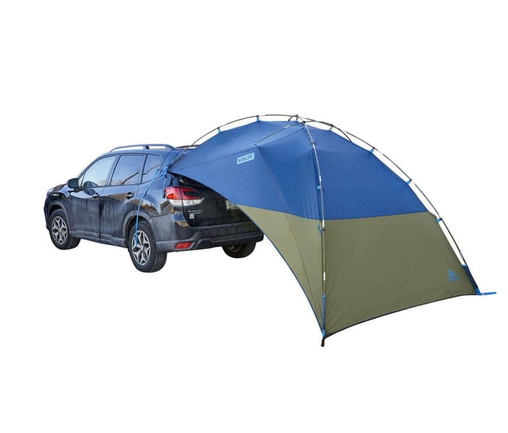 KELTY カーサイドタープ アウトドア キャンプ ケルティ 青/緑