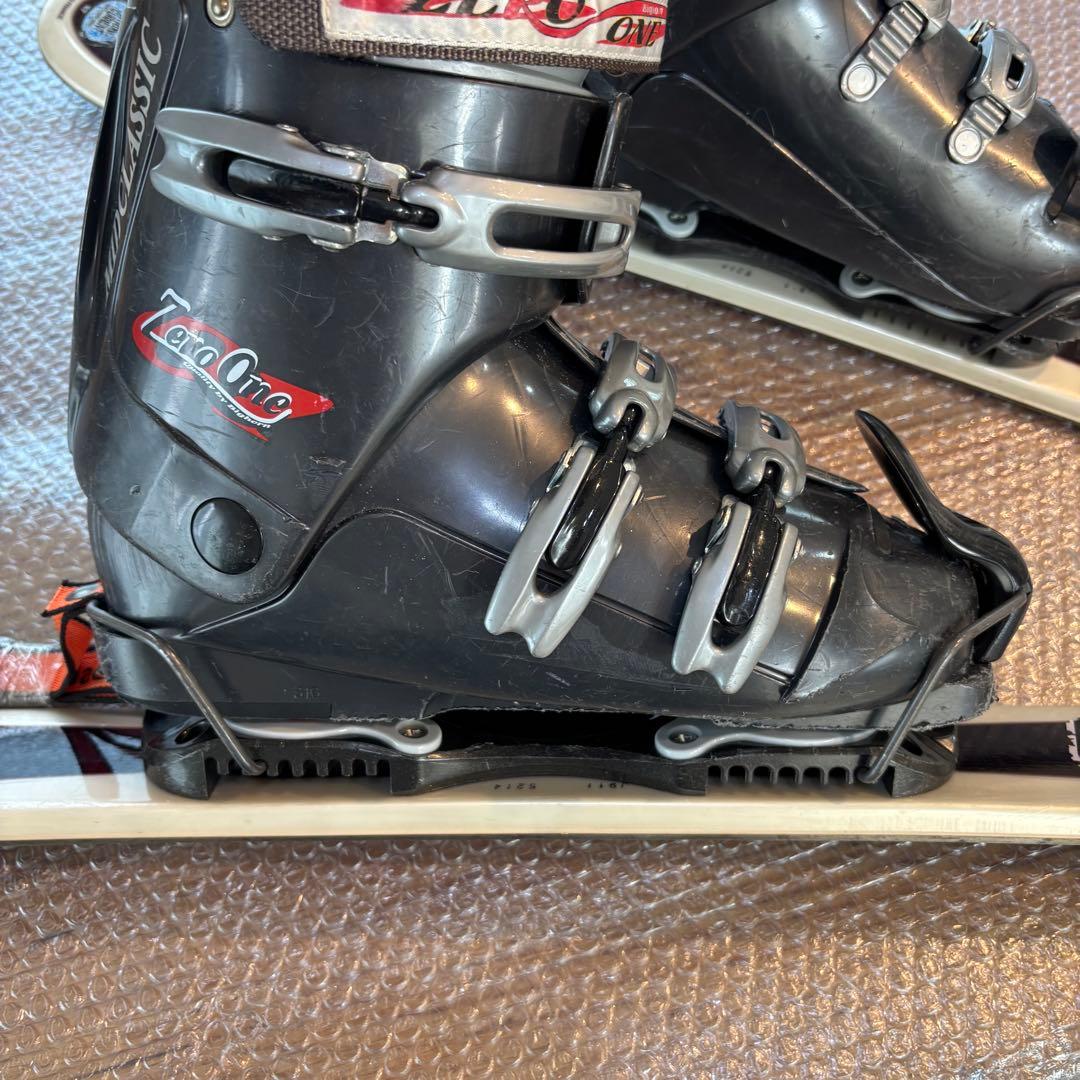 メンズショートスキーセット　ファンスキー　　Salomon 27-27.5cm