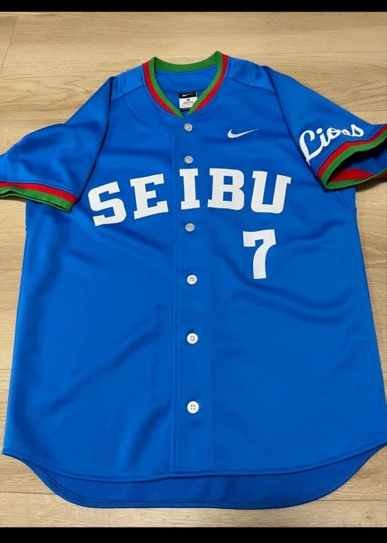 埼玉西武ライオンズ　ビジターユニフォーム黄金期　松井稼頭央　ナイキ