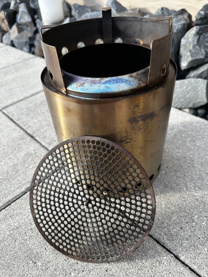 ソロストーブ　キャンプファイヤー　ペレット用ロストル&五徳セット