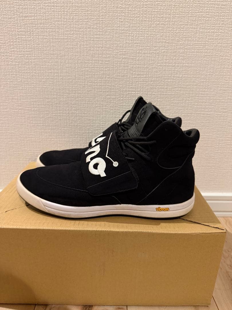 Russluno ラッセルノ　スエード ブラック シューズ　26cm