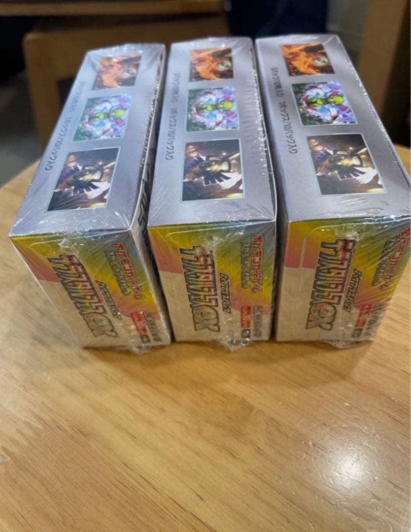 ポケモンカード　テラスタルフェスex 3BOX シュリンク付