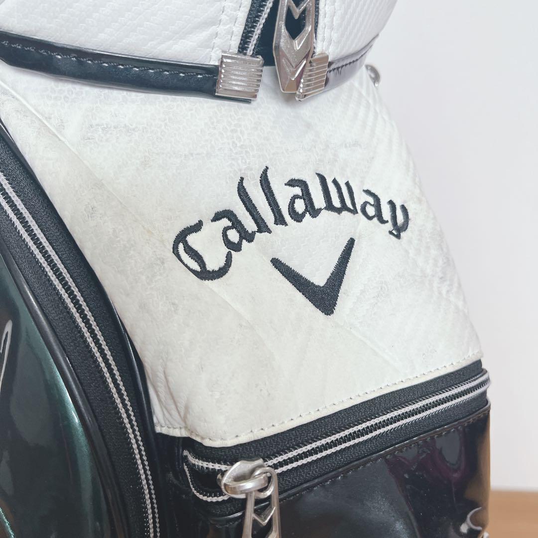 K195 Callaway SPORT キャディバッグ ホワイトグリーン