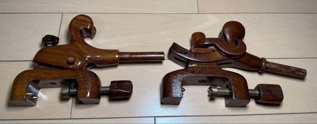 【１点限定】 ヘラブナ 万力セット 飛騨 木製万力 小物一式 専用ケース付き