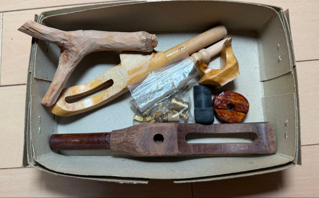 【１点限定】 ヘラブナ 万力セット 飛騨 木製万力 小物一式 専用ケース付き