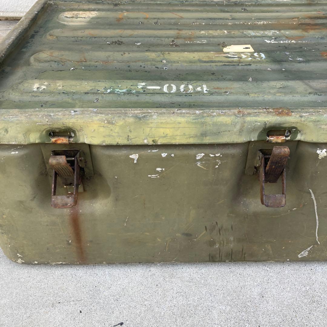米軍　アルミコンテナ