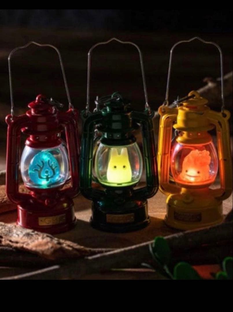 【新品未開封】GBL ジブリ　ランタンキーチェーン３個セット　キーホルダー